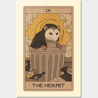 The Hermit - Possum Tarot Posters and Art
